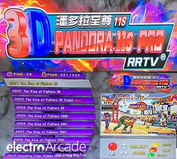 pandoras box 11s rrtv plus games list