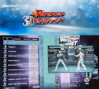 pandora 18s adding games