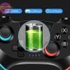 Six Axis pro controller for Switch PC Android 14 six axis pro controller 8 10hrs usage