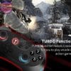Six Axis pro controller for Switch PC Android 17 turb function switch gamepad controller