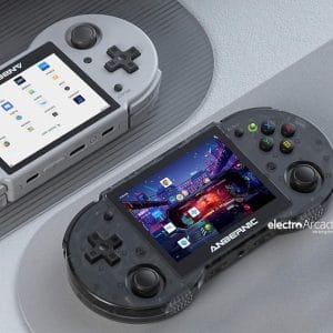Anbernic RG353P 3.5" touch screen SNES style gaming handheld -console