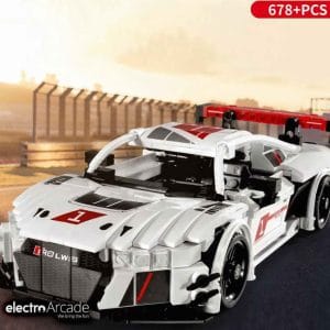 Audi R8 678 pcs super car brick set – Technique