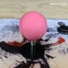 Arcade fightstick joystick balltop bat tops batton tops American style - Ball - Solid Pink