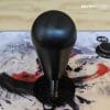 Arcade fightstick joystick balltop bat tops batton tops American style - Batton - Solid Black