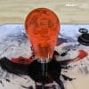 Arcade fightstick joystick balltop bat tops batton tops American style - Batton - Crystal Red