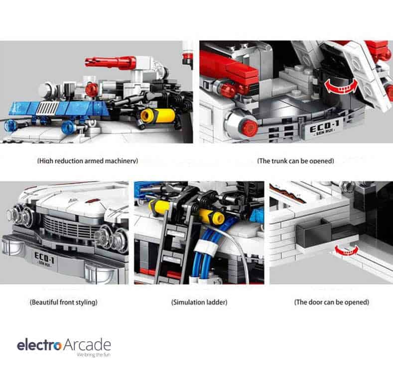 Ghostbusters ECTO-1 1126pcs brick set – Technique 2 Ghostbusters ECTO-1 1126pcs brick set – Technique - Image 2