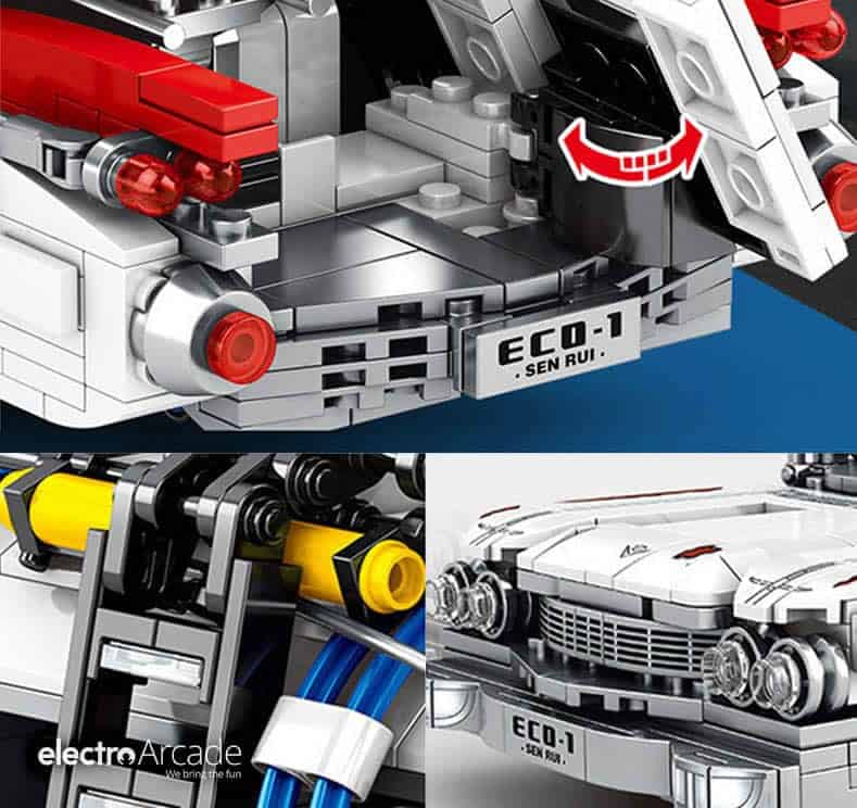 Ghostbusters ECTO-1 1126pcs brick set – Technique 4 Ghostbusters ECTO-1 1126pcs brick set – Technique - Image 4