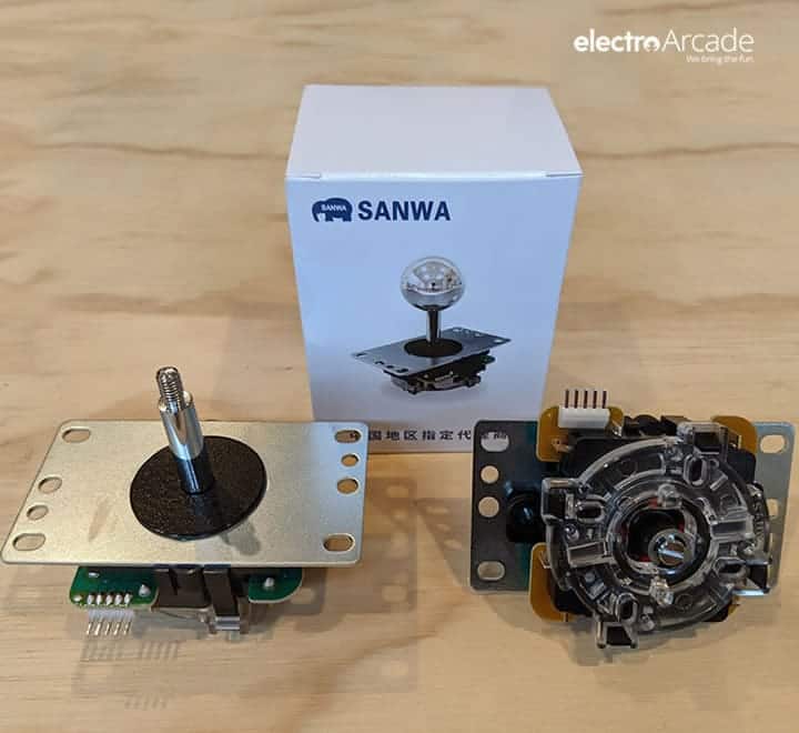 Genuine Sanwa JLF TP Joystick - premium adjustable 8 & 4 way Japanese stick 1 Genuine Sanwa JLF TP Joystick - premium adjustable 8 & 4 way Japanese stick