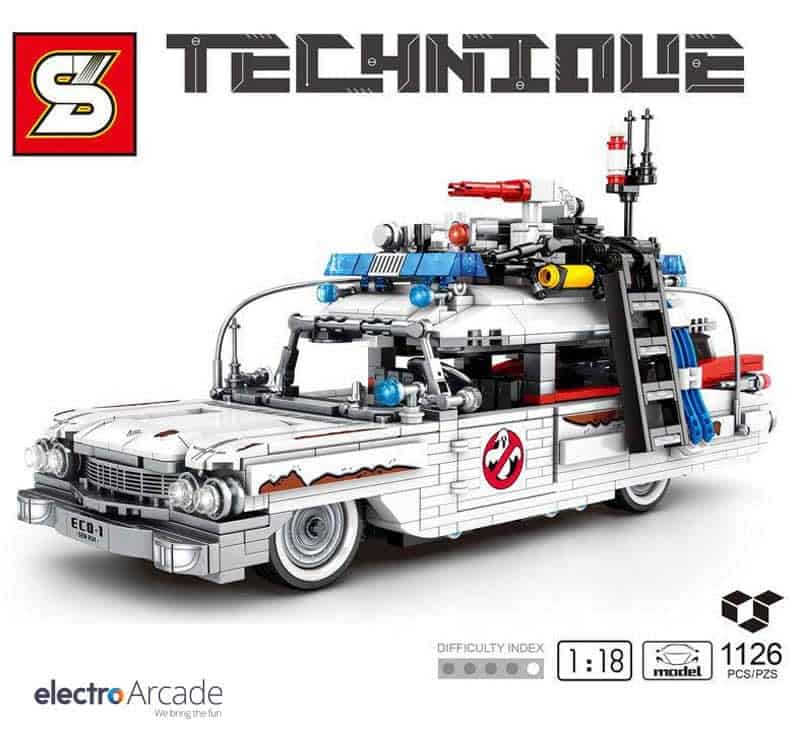 Ghostbusters ECTO-1 1126pcs brick set – Technique 5 Ghostbusters ECTO-1 1126pcs brick set – Technique - Image 5