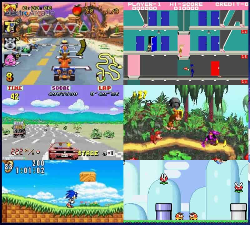 newer retro titles