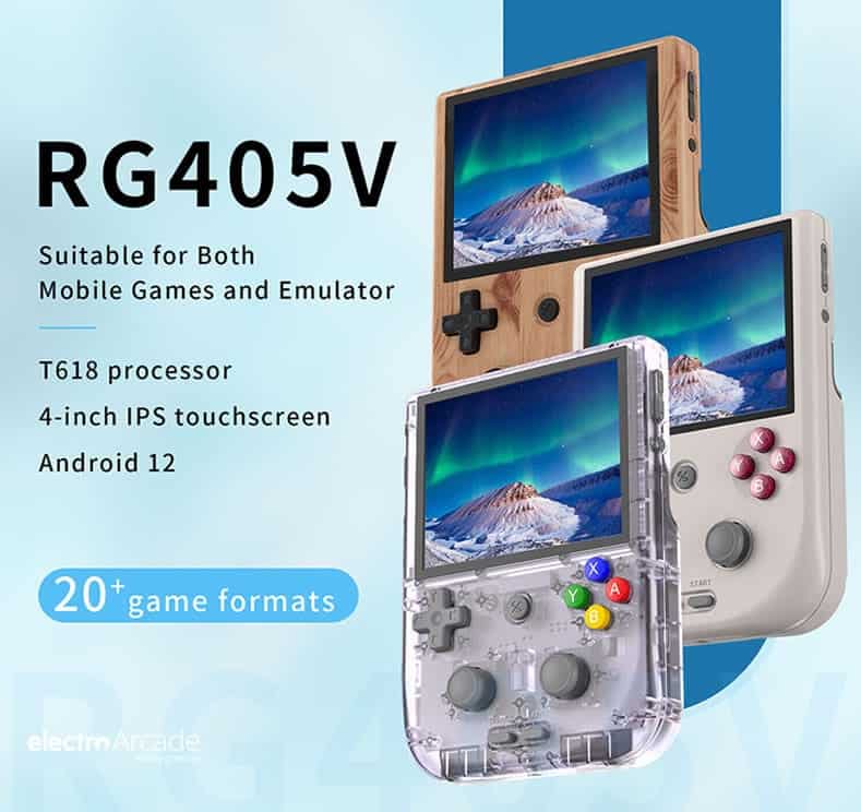 Anbernic RG405V 4" IPS touch screen Android handheld - console 2 Anbernic RG405V 4" IPS touch screen Android handheld - console - Image 2