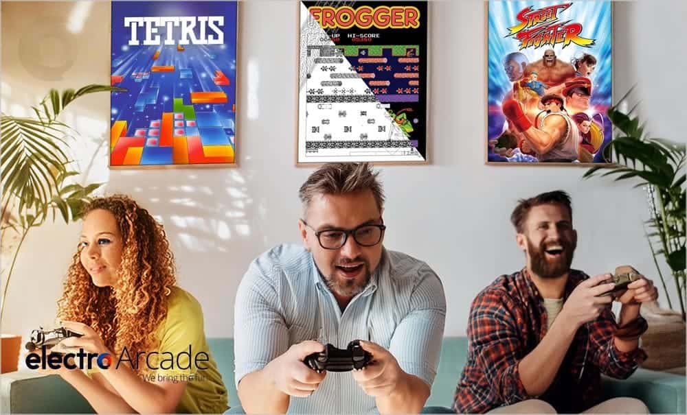 retro gaming at home with friends couch 1000x605 1