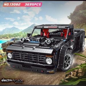 Detailed 1977 F150 Hoonitruck brick model for collectors and enthusiasts.