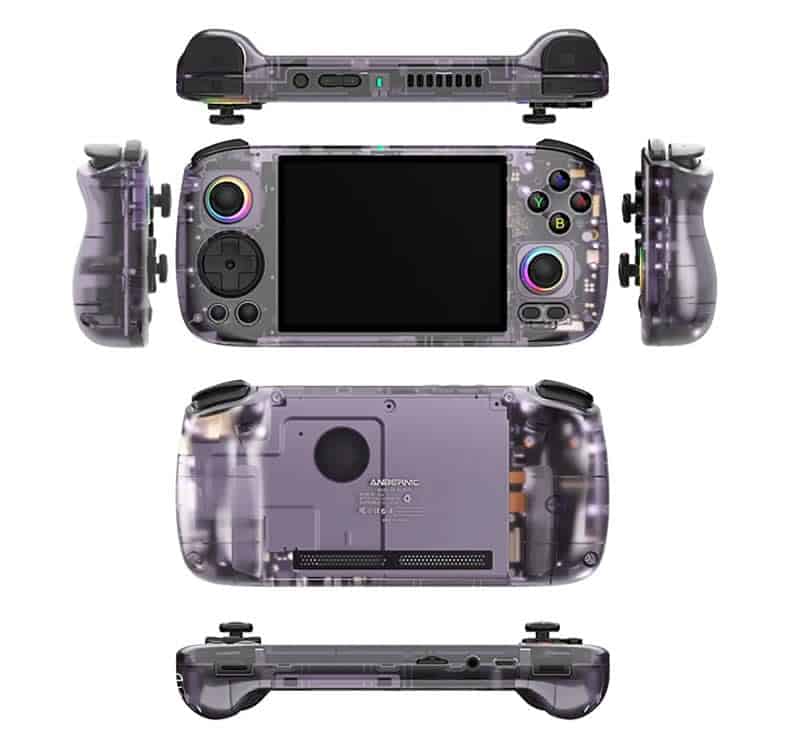 Anbernic RG 406H 4" IPS touch screen Android handheld 3 Electro Arcade - Anbernic RG 406H 4" IPS touchscreen Android handheld gaming device.
