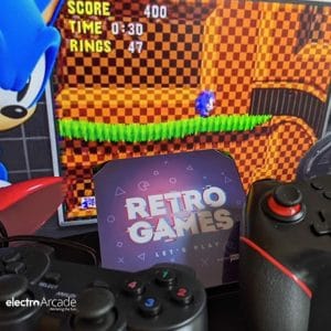 High-quality Retro Games console for classic gaming fun.